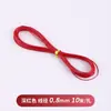 He 10m / Hilo de Cera Coreano Cordón de Cuero Pulsera Trenzada Hecha a Mano Hilo para Tejer Cordón Redondo de Cera de Alta Gama Al por Mayor