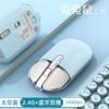 Mouse Sem Fio Bluetooth Tiger Cat M203 Silencioso Modo Duplo Computador de Mesa Tablet Escritório Comercial Moda Feminina