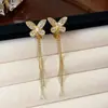 Pendientes Minimalistas de Borlas Multicapa Estilo Francés con Diseño Único, Versátiles y Elegantes, Pendientes de Moda Lujo Ligero y de Gama Alta