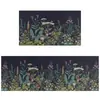 Alfombrillas Absorbentes para Puerta de Cocina Transfronterizas para el Hogar Juego de Dos Piezas de Alfombrillas Alfombrillas para Puerta de Cocina Alfombrillas para Baño Alfombrillas Antideslizantes