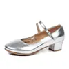 Zapatos de baile latino de doble tira, zapatos para baile cuadrado, zapatos de baile de suela blanda para mujer, zapatos de baile para todas las estaciones, zapatos de práctica para mujeres para maestros