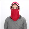 Gorro de Invierno Pasamontañas Máscara de Esquí Calentador de Cuello Forro Polar Adecuado para Ciclismo de Invierno Gorro de Cara Completa