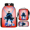 Mochila Sonic Transfronteriza Gran Capacidad Mochila Escolar para Estudiantes Mochila Escolar de Anime Sonic Transfronteriza