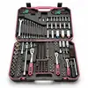 Conjunto de Ferramentas Profissional para Mecânicos com 222 Peças e Catracas de 72 Dentes