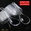 Colheres Descartáveis, Embaladas Individualmente, Plástico Transparente 808 Colheres para Sopa, Colheres de Sobremesa, Colheres para Levar, Uso Comercial