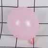 Globo de macarrón de 5 pulgadas, pequeño, redondo, transparente, con espacio entre el suelo, bola en bola, bola tridimensional para tarjetas de amor.