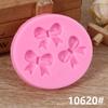 Molde de Silicone Flip Açúcar Formato Laço Molde para Argila Ultra Leve Molde para Decoração de Bolo Molde para Chocolate