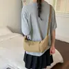 Bolso Nuevo Estilo Coreano para Mujer, Adecuado para Ir al Trabajo y Estudiantes que Asisten a Clases, Bolso Cruzado Casual Ligero de Gran Capacidad, Bolso Ligero Tipo Dumpling 2026