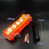 Interruptor de Control de Grúa Elevadora Eléctrica Tipo Botón Miniatura Manija Arriba/Abajo 220V/380v