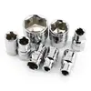 Fornecimento Transfronteiriço Chave de Soquete Elétrica de Espelho 1/2 8-32mm Ferramenta de Reparo Automotivo Dafei Soquete Sextavado Interno Cabeça Curta