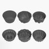 Molde redondo de silicona para tartas y pudines, de 7 cm, para hornear pasteles al vapor, de gasa, para hacer postres y tartas.