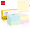 Deli 7154 Notas Adesivas Índice 5 Cores Etiquetas Autoadesivas Papel para Classificação de Informações Papel Fluorescente para Estudantes Papel Lembrete