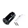 Cable cargador de coche para teléfono móvil cabeza de carga súper rápida adaptador de enchufe de conversión de puerto de encendedor de cigarrillos cargador de coche usb2.4A