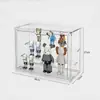 Caja Misteriosa Caja de Exhibición Caja de Almacenamiento Labubu Vitrina Transparente para Figuras Burbuja de Muñeca Mart Soporte de Exhibición Acrílico