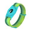 Adecuado para Banda de Reloj para Niños Apple Airtag, No de Silicona, Material Amigable con la Piel, Estuche Protector, Bucle de Nylon