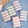 Tecido quadrado pequeno de coral fleece estampado para casa, espesso, 30*30, absorvente para cozinha, não solta fiapos facilmente, toalha de limpeza macia