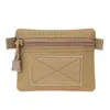 Cartera Táctica EDC para Exteriores Porta Tarjeta de Llave Mini MOLLE Ventilador Militar Bolsita Pequeña para Guardar Artículos Personales