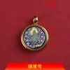 Colgante Pequeño Thangka Estilo Tíbet Tara Verde Tara Blanca Dios de la Riqueza de las Cinco Direcciones Nuevo Accesorio Estilo Chino Ocho Grandes Guardianes