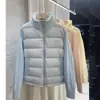 2026 Invierno Nuevo Diseño Sensación Punto Manga Parche Acolchado Algodón Chaqueta Mujer Petite Ligero Algodón Abrigo Ropa Exterior Mujer