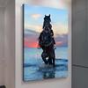 Pintura Decorativa Moderna Simple para Pasillo Caballo Sala de Estar Sofá Pintura Colgante Pasillo Pasillo Lujo Ligero Pintura Grande de Piso 3201