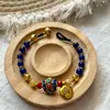 Nuevo al por mayor estilo nacional retro pulsera de cuentas nepalíes temperamento joyería nueva joyería tejida a mano con cuentas chinas