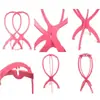 Soporte para Pelucas para Soporte del Cabello, Accesorios de Herramienta de Apilamiento de Plástico para Salones de Belleza, Solución para el Cuidado de Pelucas