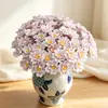 Ramo de Cerámica Perforada a Mano de Jingdezhen, Flor Eterna, Arreglo Floral Artificial DIY de Mano, Decoración de Regalo para el Festival 520