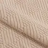 Capa de Tecido Especial para Sofá Xadrez Elástico Capa para Cadeira Feita por Você Jacquard Lã Polar Tecido Flocado Atacado
