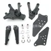 Adecuado para Motocicleta Kawasaki Zx-10R 2006-2010 Soporte de Estribo para Parachoques Soporte de Estribo