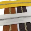 No. Cremallera de aleación de titanio metálico de 3 cremalleras dobles con código electrochapado para equipaje, estándar nacional GCC