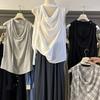 Design Estilo Coreano com Gola de Laço, Colete Sem Mangas para Mulheres, Top Versátil Moda Verão 2026