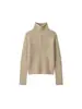 Moda femenina transfronteriza, nueva colección de otoño, estilo europeo y americano, top de punto texturizado con cremallera moderno 6771200