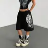 Pantalones cortos holgados casuales de moda hip-hop estilo callejero de pierna ancha de Amazon transfronterizos, nuevo modelo de moda transfronteriza
