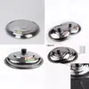 Tienda Departamental Mayoreo 30 Acero Inoxidable Tapa Olla Anti-Derrames Cocina 30cm Tapa Plana Wok Tapa de Acero Inoxidable para Olla