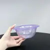Cristal con Patrón de Nube de Tinta de Moda Bol Profundo de Alto Valor para Uso Doméstico Bol para Ensalada Bol para Frutas y Postres Bol para Salsas al por Mayor