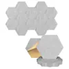 Painéis Absorventes de Som de Fibra de Poliéster para Decoração de Parede, Algodão Acústico para Salas de Canto, Salas de Bateria, Salas de Piano e Teatros, Redução de Ruído e Absorção Sonora, Comércio Exterior Transfronteiriço