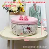 Cesta de Almacenamiento para Pastel de Muñeca Divertida Juguetes para Niños Cesta Tejida de Cuerda de Algodón de Dibujos Animados Caja Organizadora de Bocadillos para Escritorio de Sala de Estar