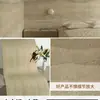 Placa de tierra apisonada de porcelana suave de piedra blanda, fondo de pared, plástico flexible, ultrafino, pared exterior, chapa de cemento, venta directa de fábrica