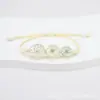 Pulsera de Flores Secas con Encaje de Gipsófila Más Vendida Transfronteriza, Tejida a Mano, Souvenir Turístico Popular, Estilo Flor Eterna