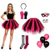 Falda de Ballet Rock and Roll Falda de Tul Vintage Vestido de Gala para Prom Falda de Tul para Disfraz de Halloween Disfraz de Carnaval