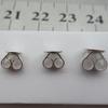 Tapones de Plata Esterlina S925 para Oreja, Antideslizantes, Universales, Tapones para Oreja de Mariposa, Tapones para Oreja, Hebillas para Oreja, Accesorios de Plata