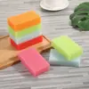 Esponja de alta densidad de algodón tipo lufa, colorida, para lavar platos y utensilios