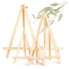 Trípode de Pantalla Plegable de Madera Mini Trípode de Escritorio para Pantalla DIY Mini Caballete de Escritorio