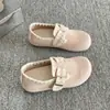 Mocasines sin cordones para mujer, nueva colección primavera 2026, ligeros, puntera cerrada, retro, minimalistas, zapatos planos estilo Birkenstock