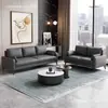 Estilo nórdico, lujo ligero, apartamento pequeño, habitación doble o triple en renta, área de lounge de hotel, área de recepción de tienda de ropa, sofá pequeño