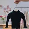 [En Stock Prendas de Punto Multicolor para Niñas 2025 Nuevo Otoño e Invierno Nuevo Estilo Niños Niñas Bebés Versátil Suave Cuello con Orejas