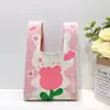 Bolsa de Punto Floral, Bolsa para Lonchera, Bolso de Mano, Bolsa Tejida, Bolsa de Regalo, Regalo de Cumpleaños, Regalo Souvenir, Bolso de Muñeca