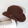 Boina Negra de Lana para Mujer 2026 Nuevo Otoño e Invierno Estilo Francés Hepburn Sombrero para Expatriados Sombrero de Pescador