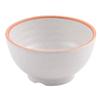 Cuenco pequeño de resina de melamina imitación porcelana cuenco para arroz cuenco para sopa vajilla creativa japonesa restaurante olla caliente restaurante barbacoa cuenco para condimentos comercial