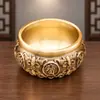 Venta Caliente Latón Doble Pez Cuenco del Tesoro Adorno Empresa Uso Doméstico Quemador de Incienso Arrozera Antigua Artesanía Adorno Adorno Al por Mayor